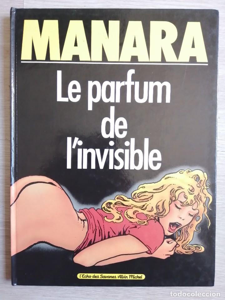 Comics : Manara. Le parfum de l'invisible. L'&eacute;cho des savanes /Albin Michel. 1986. En franc&eacute;s.
