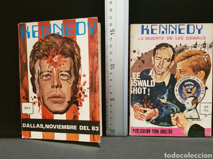C&oacute;mics: Publicaciones para adultos Kennedy N&uacute;mero 1 y 2