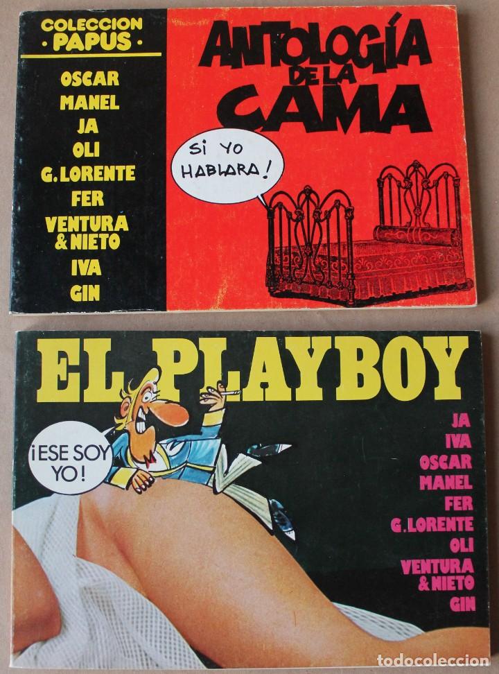 Comics: Col. PAPUS - AMAIKA - Antolog&iacute;a de la cama - El Playboy - a&ntilde;o 1975 / 6 - Muy buen estado - y sueltos