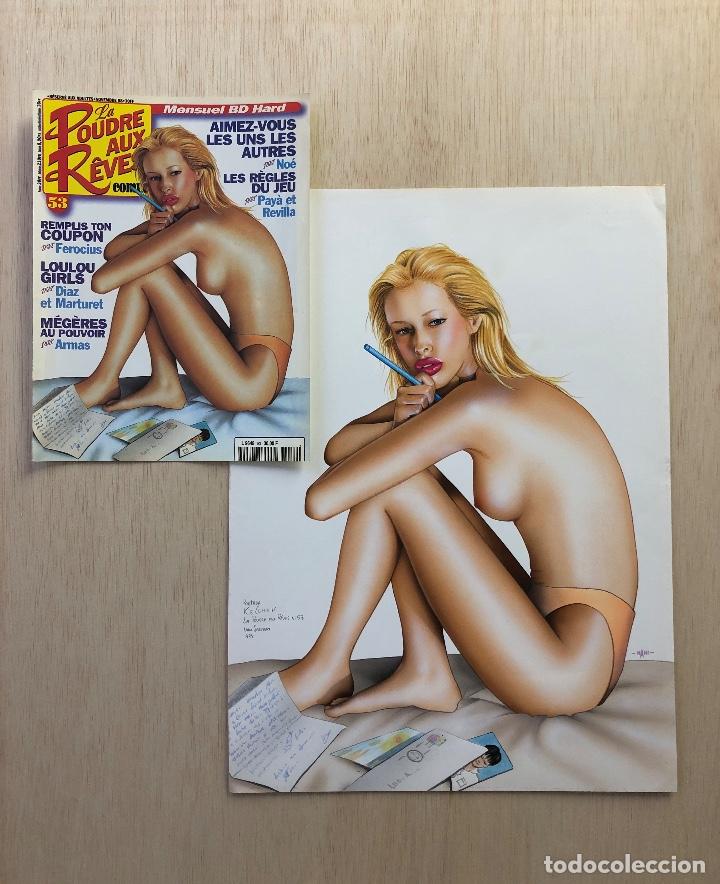 Comics: Portada original Portada Kiss Comix n&ordm; 84 (1998) Ediciones La C&uacute;pula y la Poudre Aux R&ecirc;ves n&ordm;53