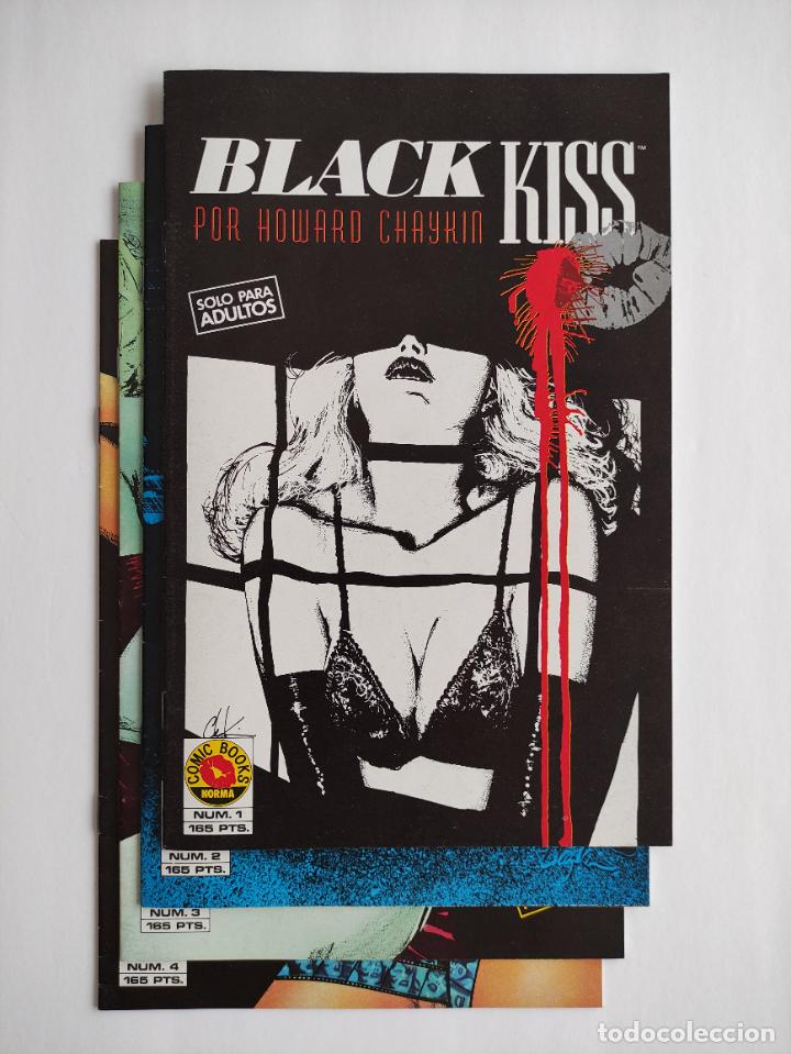 Comics: Black Kiss #1-4 (de 12) (4 Grapas)