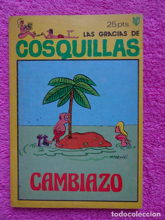 Comics: cambiazo las gracias de cosquillas 6 editorial marc ben 1976 humor picante