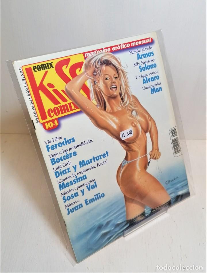 Comics: Comix Kiss. Magazine er&oacute;tico mensual. N&ordm; 104