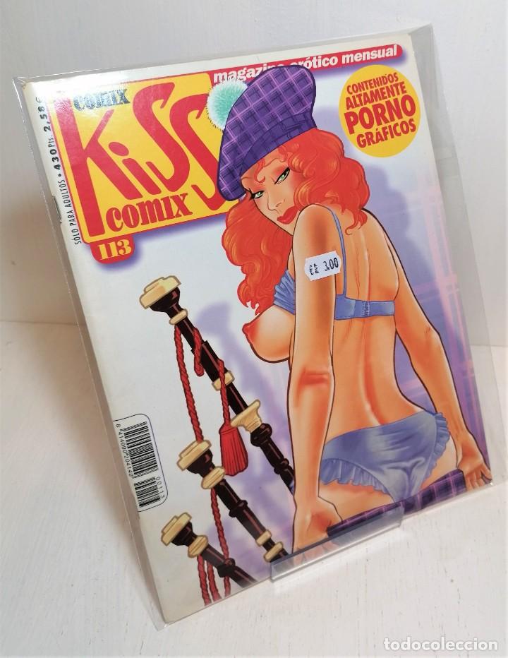 Comics: Comix Kiss. Magazine er&oacute;tico mensual. N&ordm; 113