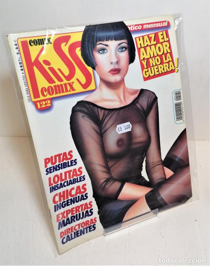 Comics: Comix Kiss. Magazine er&oacute;tico mensual. N&ordm; 122