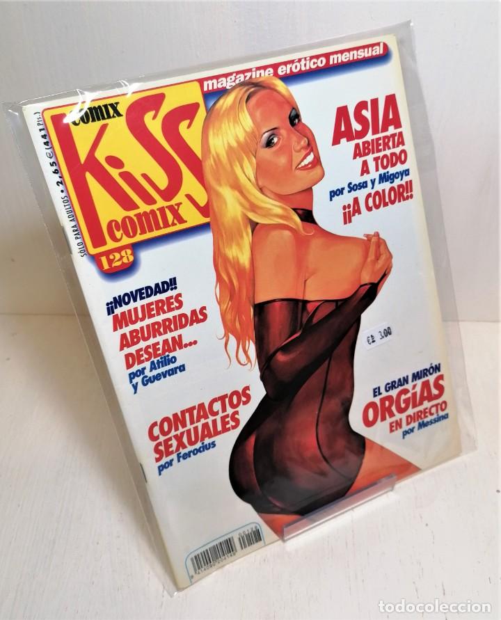 Comics: Comix Kiss. Magazine er&oacute;tico mensual. N&ordm; 128
