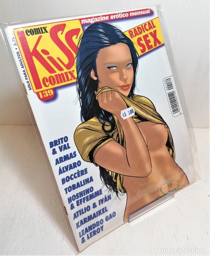 Comics: Comix Kiss. Magazine er&oacute;tico mensual. N&ordm; 139
