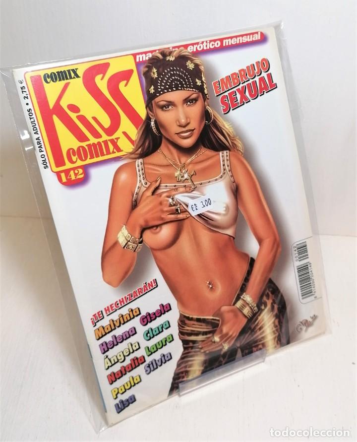 Comics: Comix Kiss. Magazine er&oacute;tico mensual. N&ordm; 142