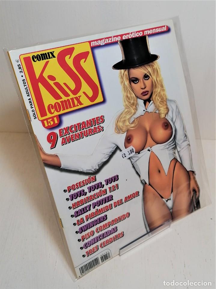 Comics: Comix Kiss. Magazine er&oacute;tico mensual. N&ordm; 151