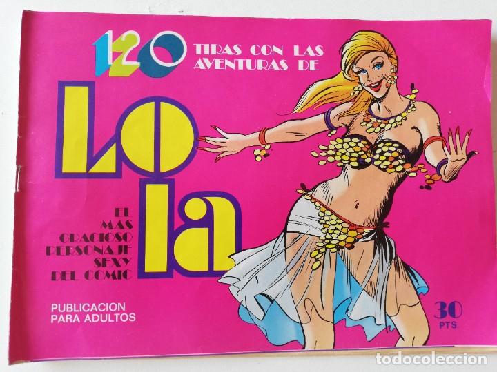 Comics: 120 tiras de Lola n&ordm; 17 I&ntilde;igo Comic Sexy Adultos Tebeo Editorial Bruguera 1975