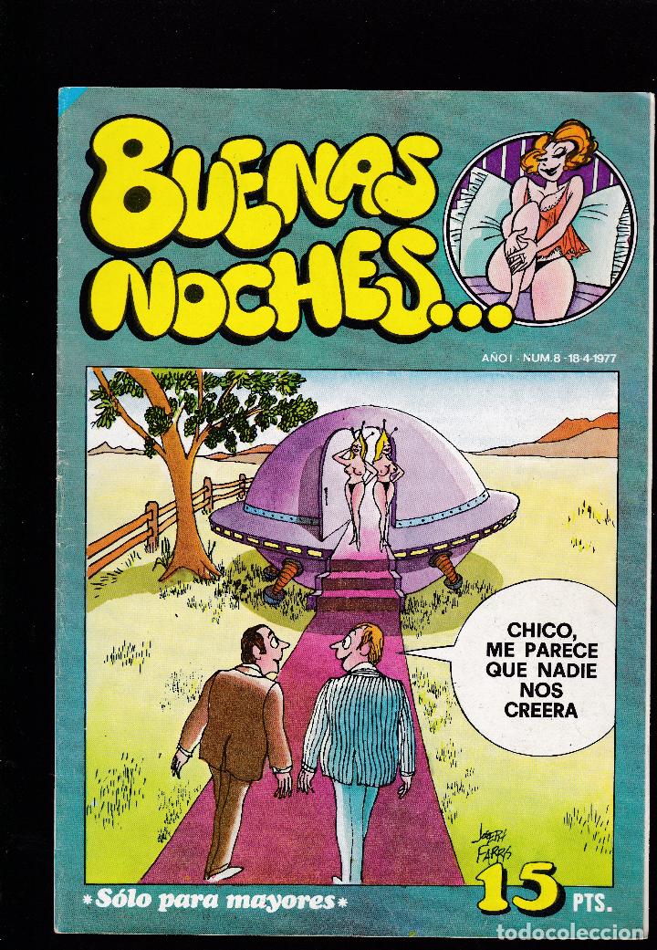 Comics: BUENAS NOCHES... - N&ordm; 8 DE 12 - HUMOR EROTICO PARA ADULTOS - 1977 EDITORIAL BRUGUERA, S. A. -