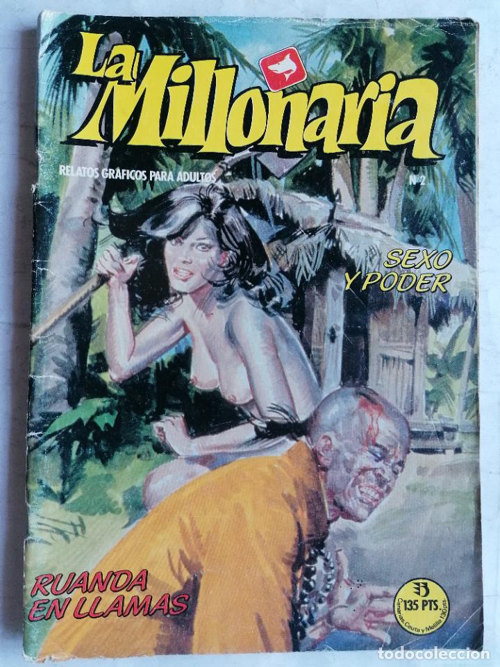C&oacute;mics: LA MILLONARIA, N&ordm; 2, SEXO Y PODER, EDICIONES ZINCO - Foto 1