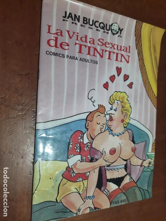 C&oacute;mics: LA VIDA SEXUAL DE TINTIN. JAN BUCQUOY. GRAPA. BUEN ESTADO. TINTIN PARA ADULTOS. AUTOPUBLICADO