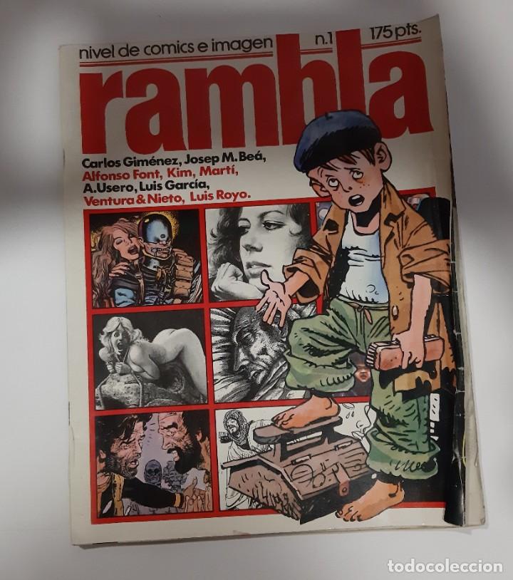 C&oacute;mics: RAMBLA N&ordm;1 Nivel de comics e imagen - Foto 1