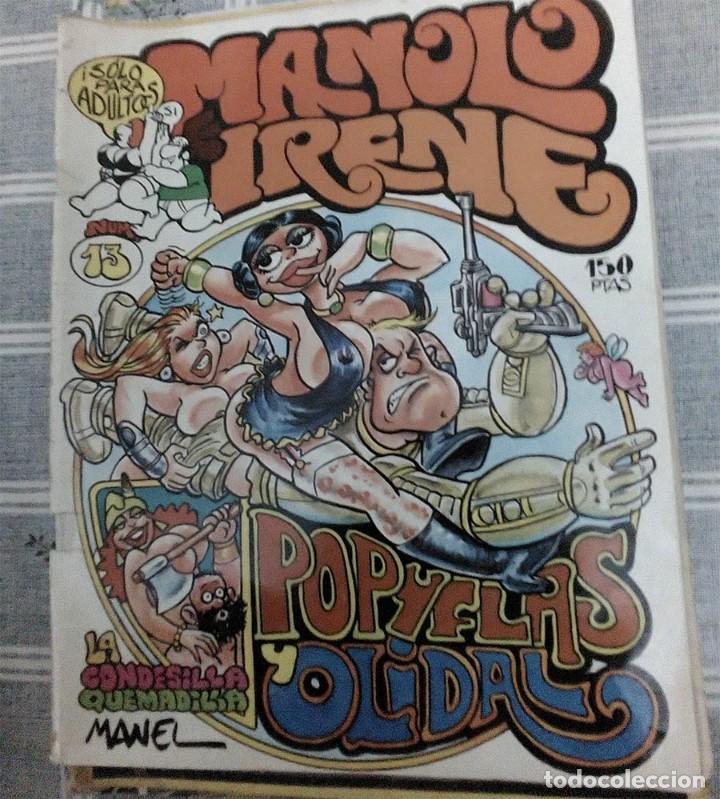 C&oacute;mics: MANOLO E IRENE N. &ordm; 13 MANEL 1982 - Foto 1