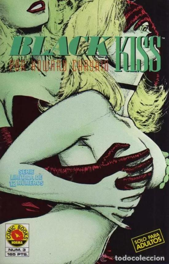 Comics: Black Kiss. N&ordm; 3. Norma 1990. &iexcl;&iexcl;&iexcl;COMO NUEVO!!