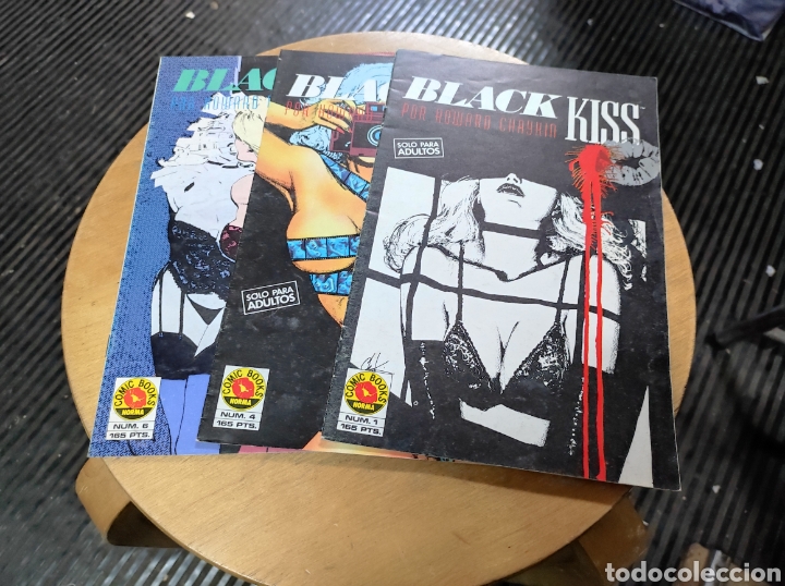 Comics: BLACK KISS Lote de 3N&ordm; 1-4-6