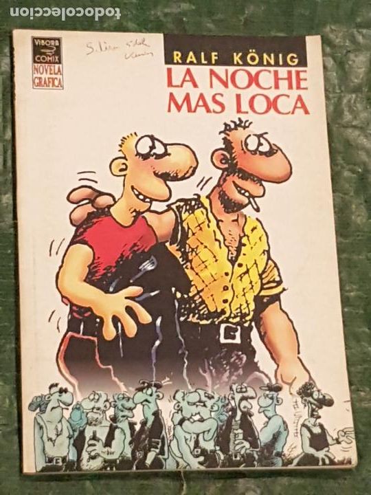 Comics : LA NOCHE MAS LOCA - RALF K&Ouml;NIG - 1&ordf; ED. - VIBORA COMIX - LA CUPULA - 1995