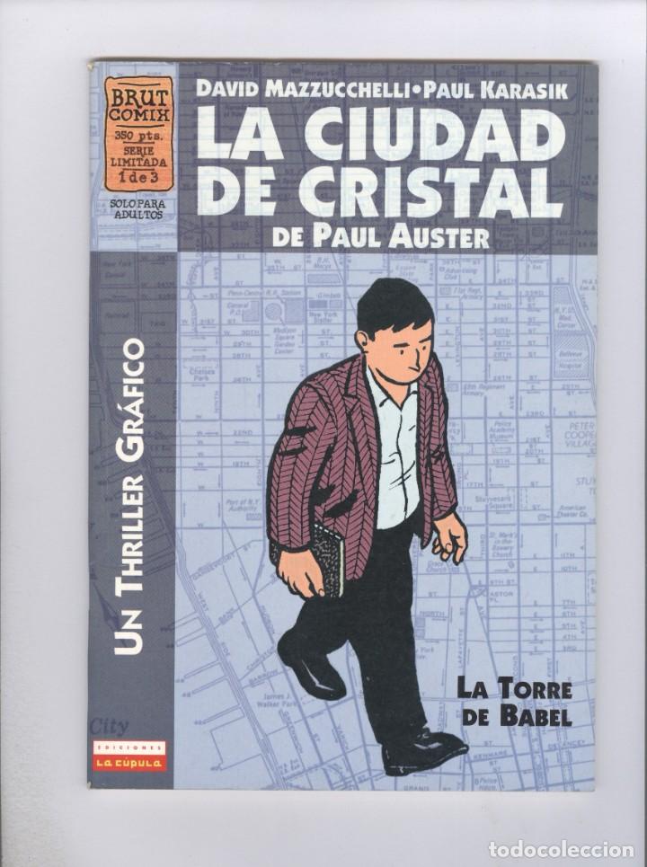 Fumetti: La c&uacute;pula. La ciudad de cristal. 1. Brut comix.