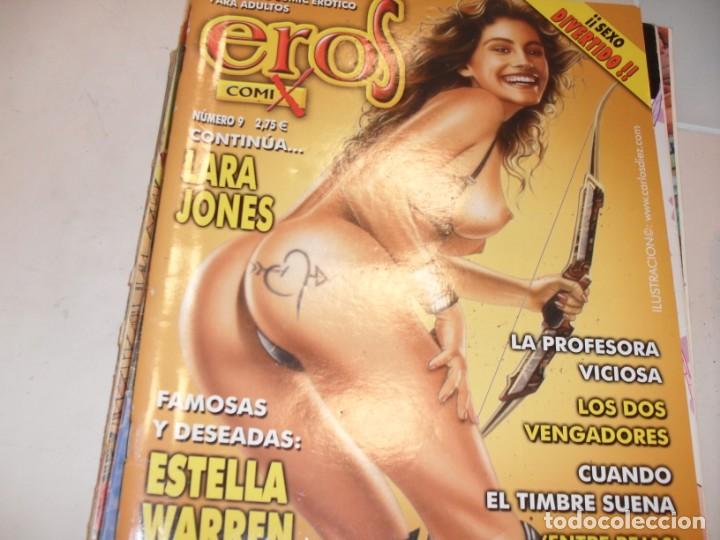 Fumetti: EROS COMIX N&ordm; 9,(DE 123).dolmen ediciones,a&ntilde;o 2001.julia roberts en portada.BUEN ESTADO.