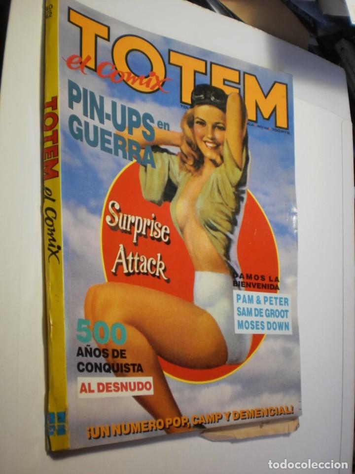 Comics: totem comix 40-42 500 a&ntilde;os de conquista al desnudo (buen estado, leer)