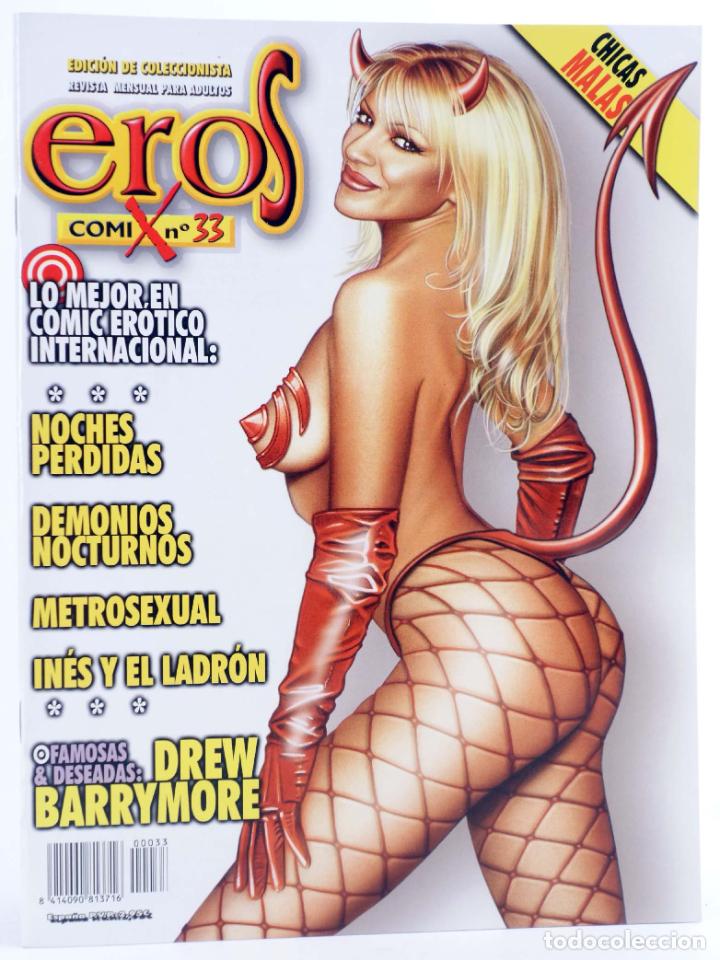 Comics : EROS COMIX 33. DREW BARRYMORE (Vvaa) Dolmen, 2004. OFRT