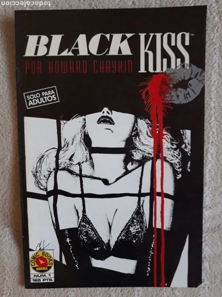 Comics: BLACK KISS N&ordm; 1 - HOWARD CHAYKIN - NORMA