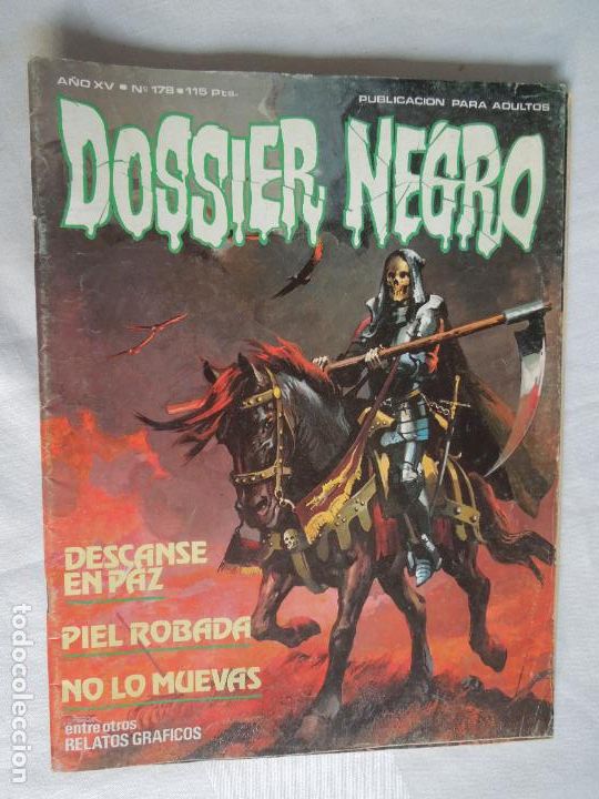 C&oacute;mics: DOSSIER NEGRO N&ordm; 178 - EDICIONES GIESA - Foto 1