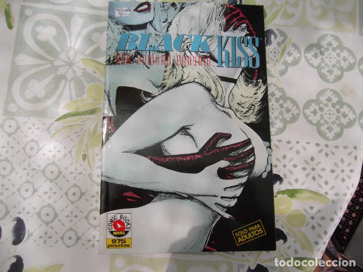 C&oacute;mics: comic, norma editorial, black kiss por howard chaykin, comic books de 1 al 12, encuadernados