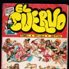 Cómics: EL CUERVO TOMO 1 - Nº 1 - 2 - 3 - 4 5 Y 6 - 1981 - EDITORIAL IRU. Lote 372463559