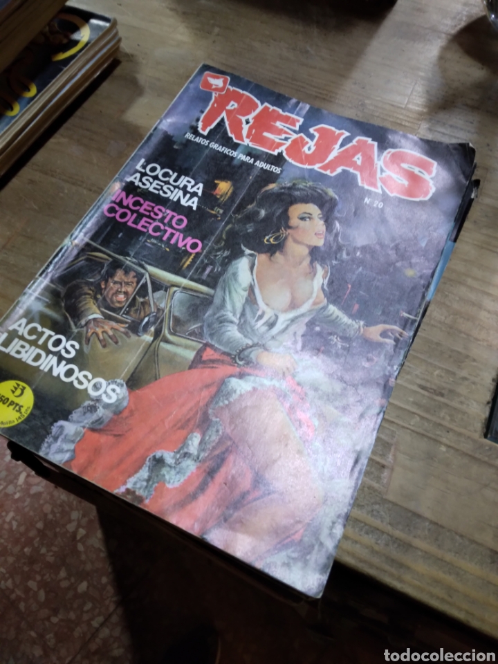 Comics: Rejas, numeros 5,18,20,21, y 40; 12 euros cada numero