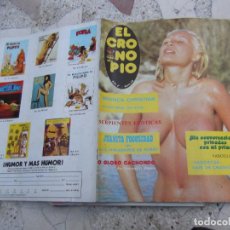 Cómics: EL CRONOPIO Nº 15, MONICA CHRISTIAN, CHICAS Y COMICS, 1976, CON POSTER CHICA