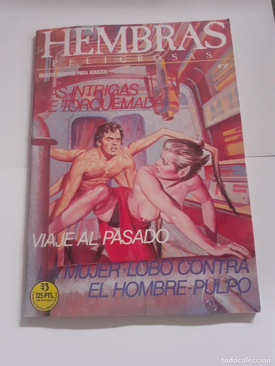 Comics: HEMBRAS PELIGROSAS - N&ordm; 37 - LA MUJER-LOBO CONTRA EL HOMBRE-PULPO - ZINCO