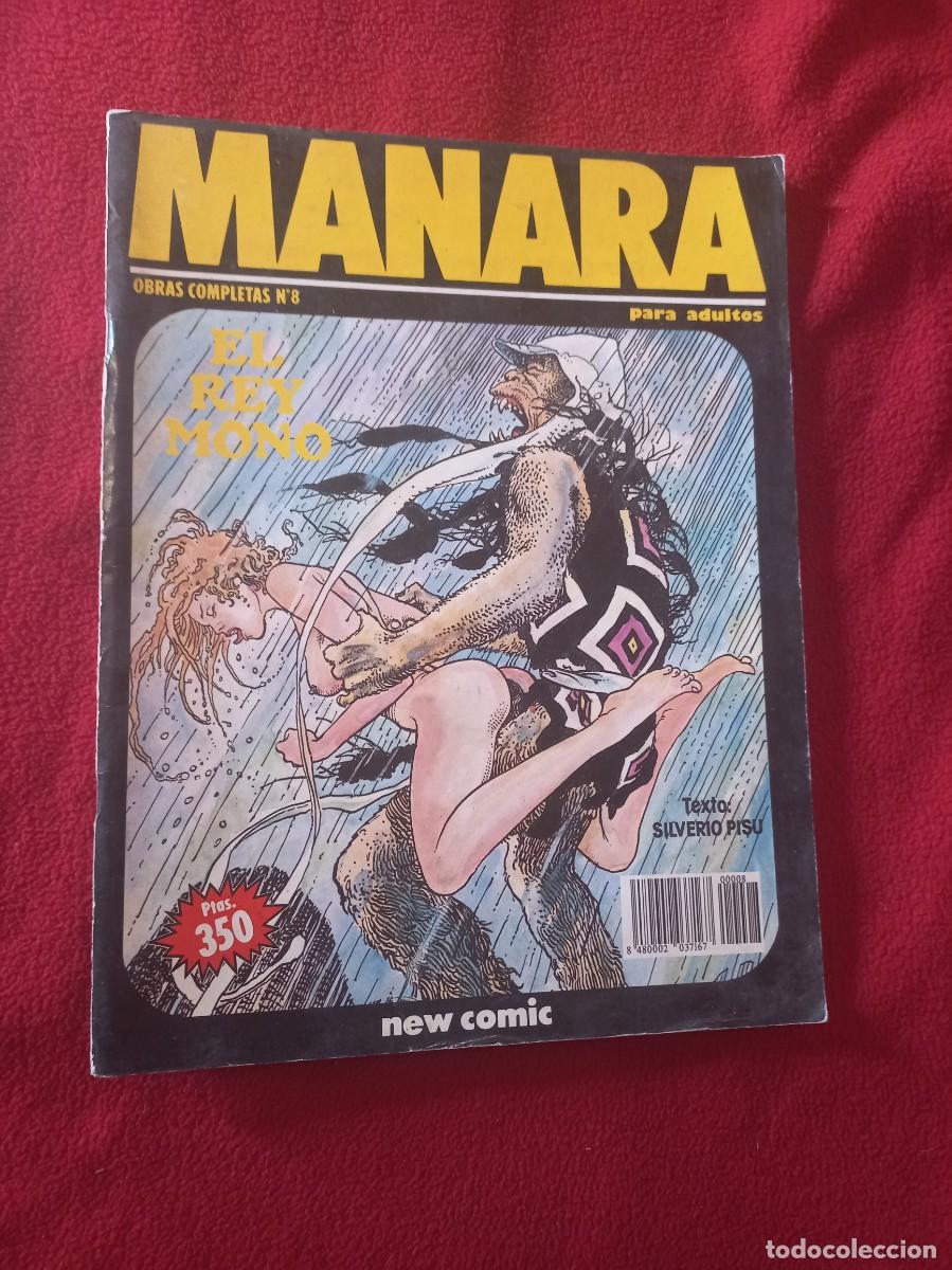 C&oacute;mics: MANARA OBRAS COMPLETAS 8 - EL REY MONO - REVISTA