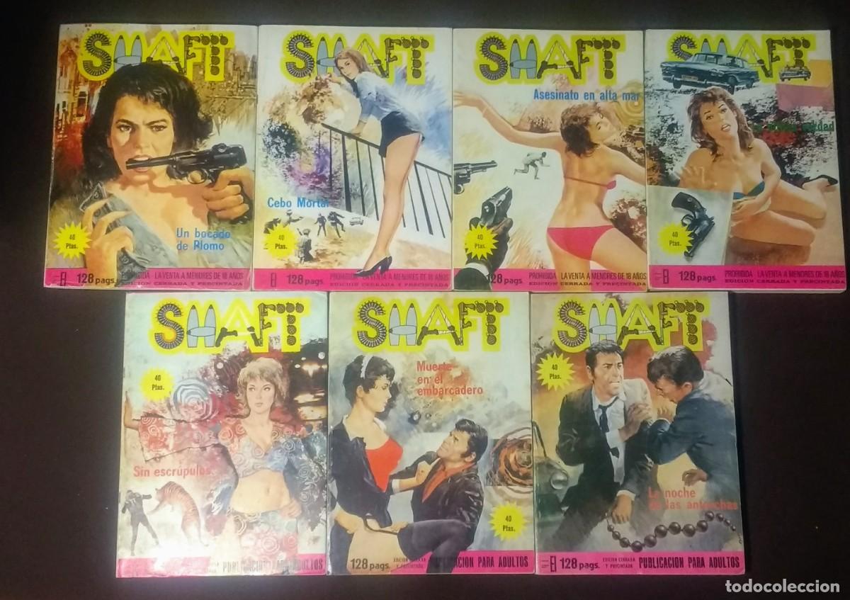 C&oacute;mics: SHAFT - LOTE DE 7 NUMEROS. - Foto 1