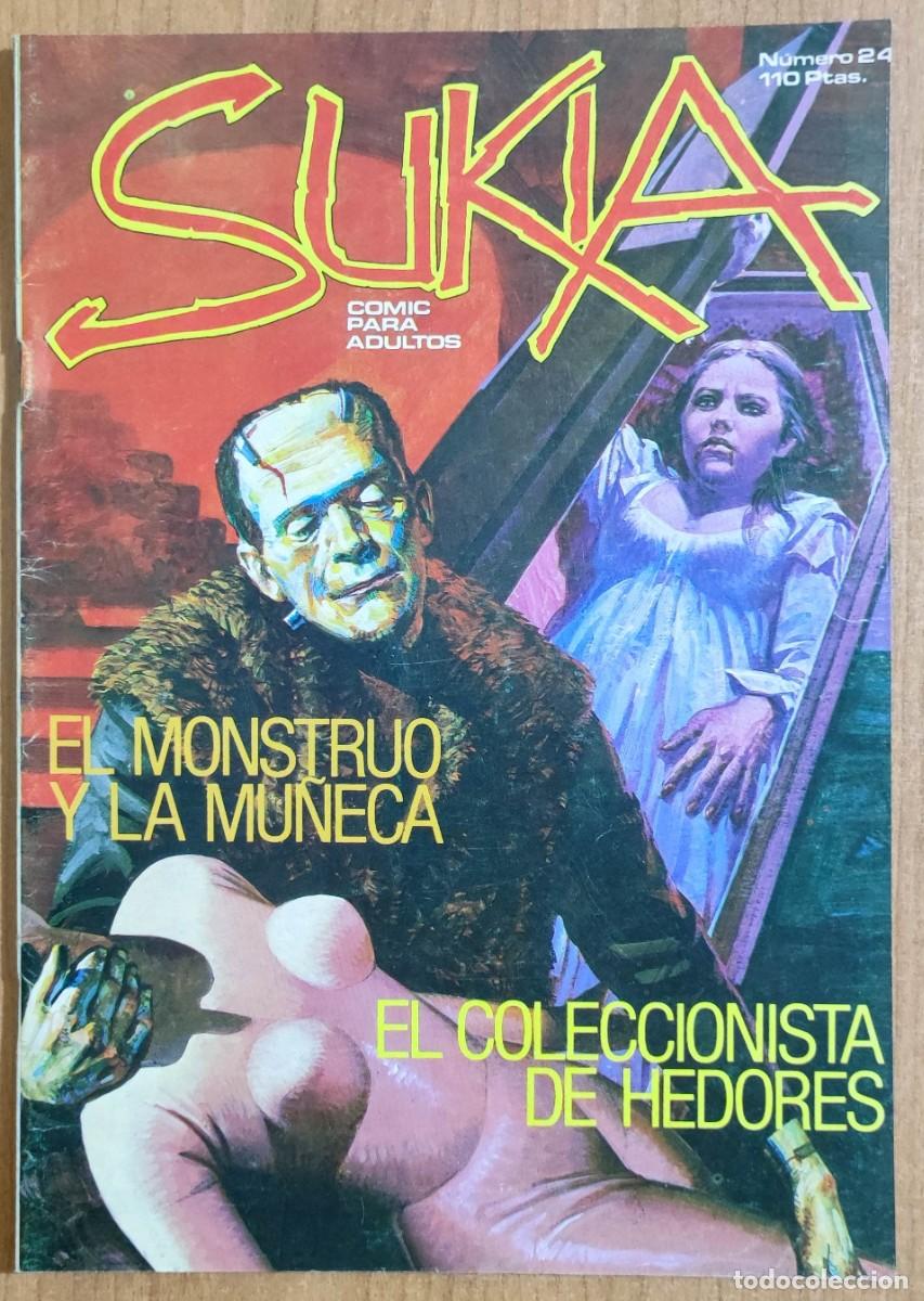 Comics: SUKIA N&ordm; 24 COMIC RELATOS GRAFICOS PARA ADULTOS COMIC - 1984 EDICIONES ZINCO - BUEN ESTADO.