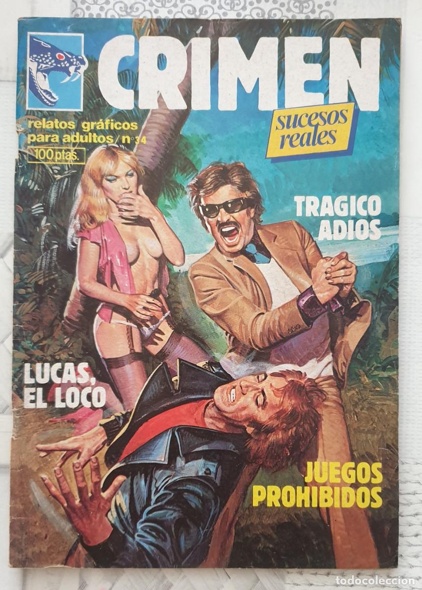 Comics: CRIMEN N&ordm; 34. Ediciones Zinco 1984