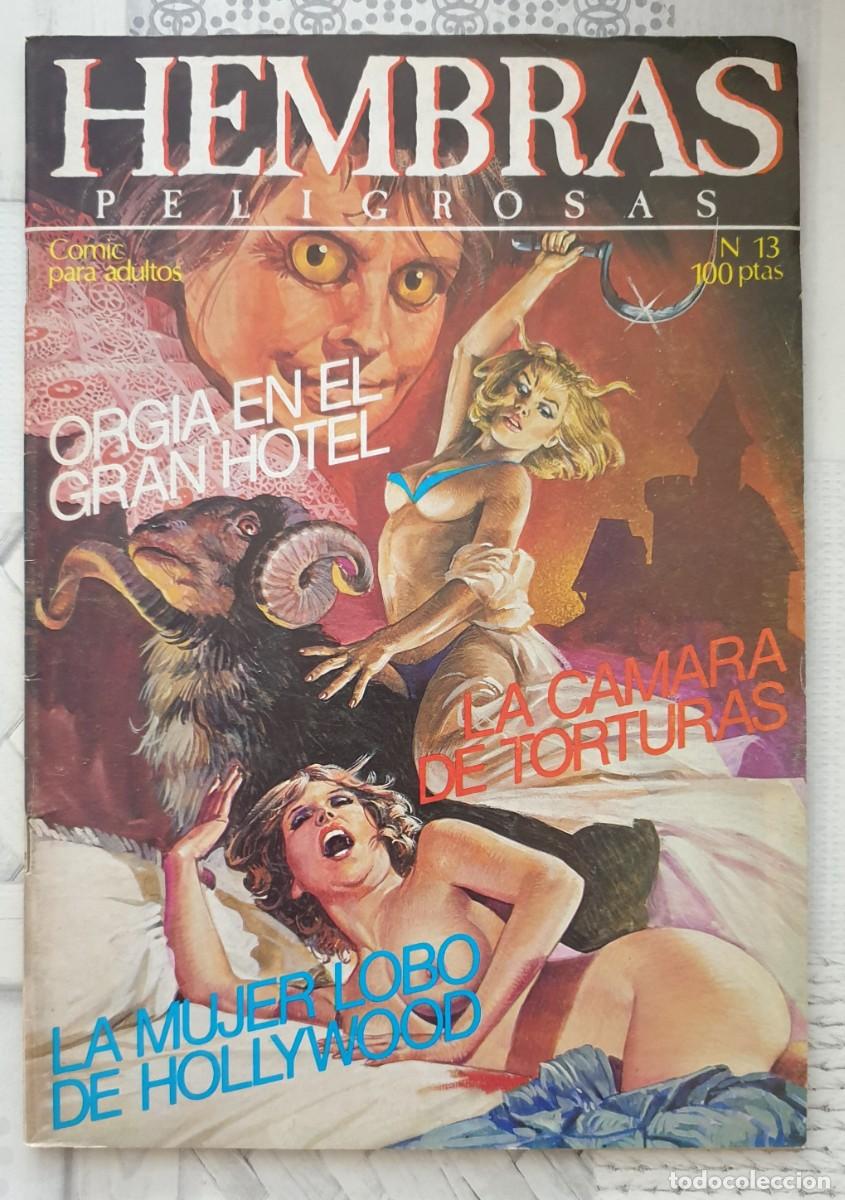 Comics: HEMBRAS PELIGROSAS N&ordm; 13. Ediciones Zinco 1985