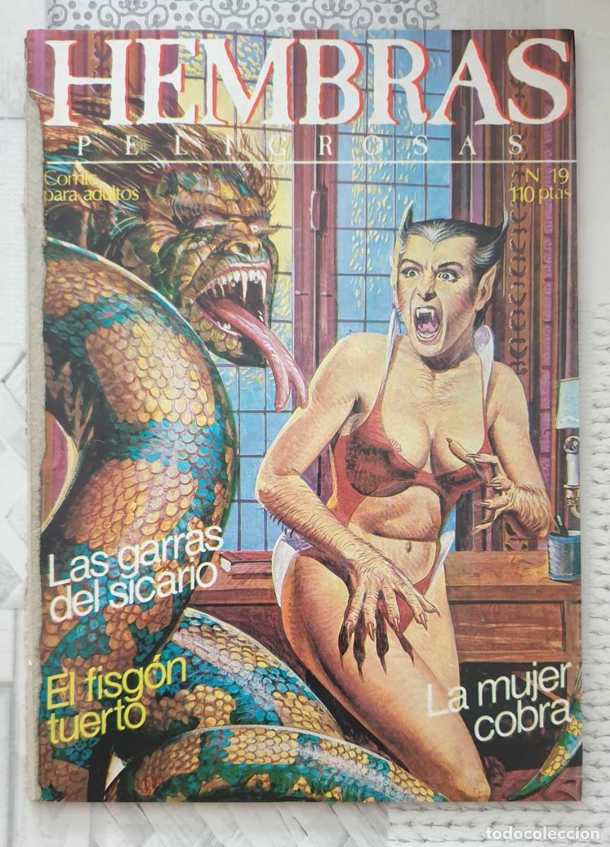 Comics: HEMBRAS PELIGROSAS N&ordm; 19. Ediciones Zinco 1985