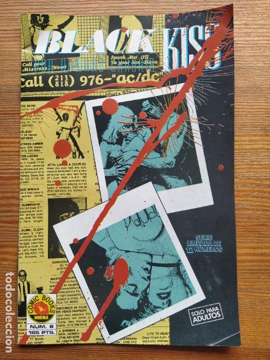 Comics: BLACK KISS N&ordm; 8 (DE 12) - HOWARD CHAYKIN - NORMA (7H)