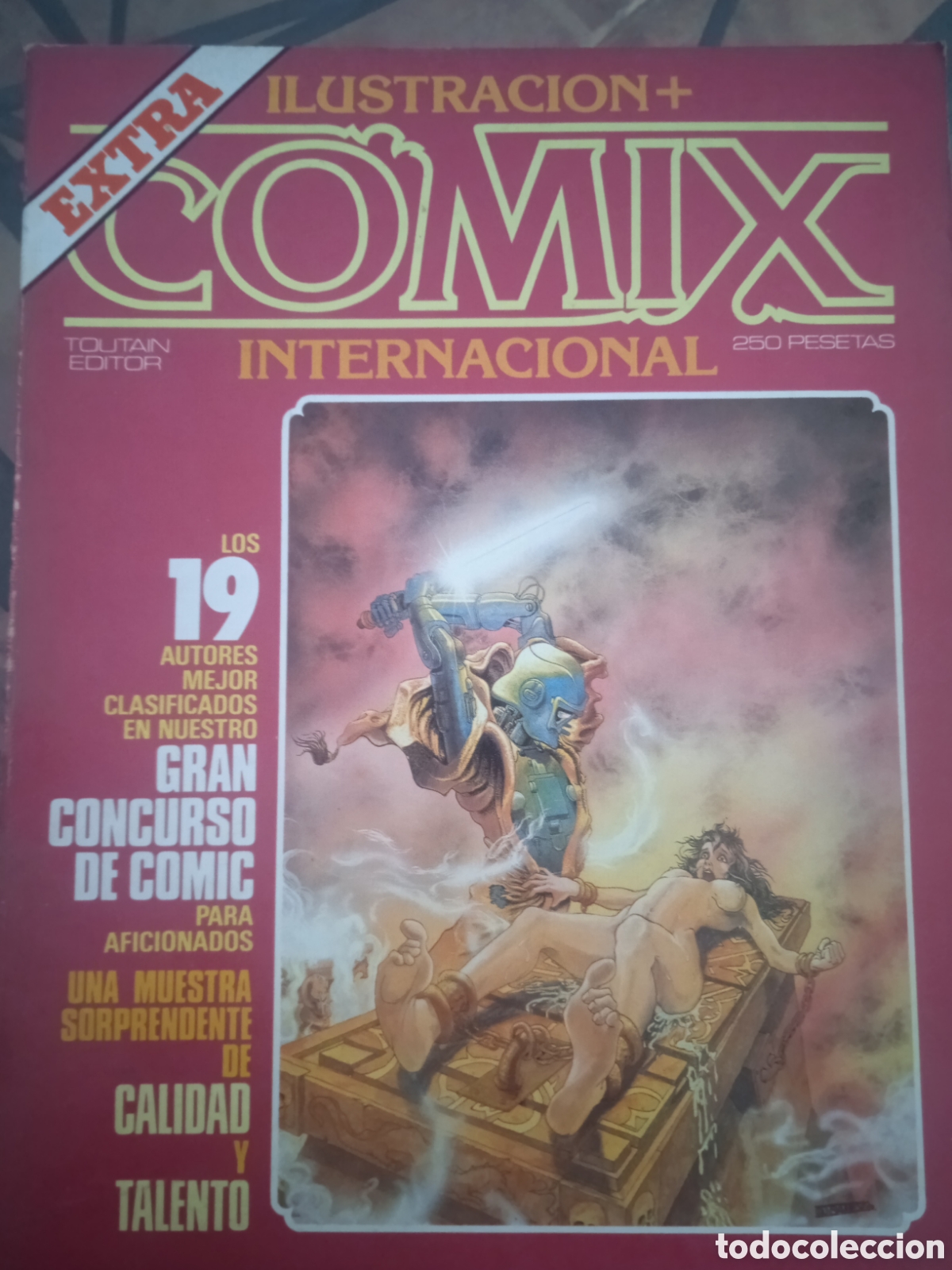 Comics: 7 n&uacute;meros comix internacional