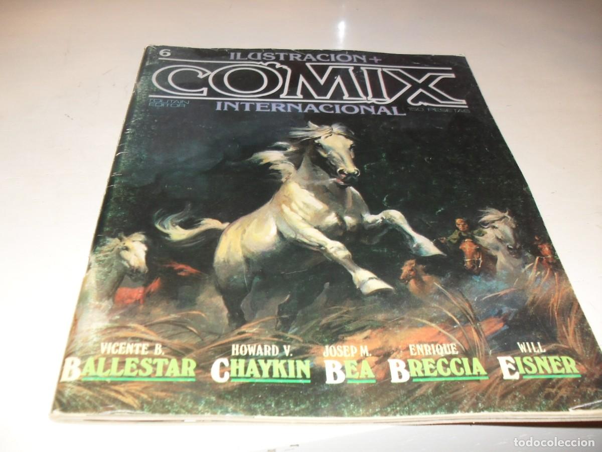 Comics: COMIX INTERNACIONAL 6 ESPECIAL DE BALLESTAR,LA PINTURA EN LIBERTAD,(DE 70).TOUTAIN,1980.BE