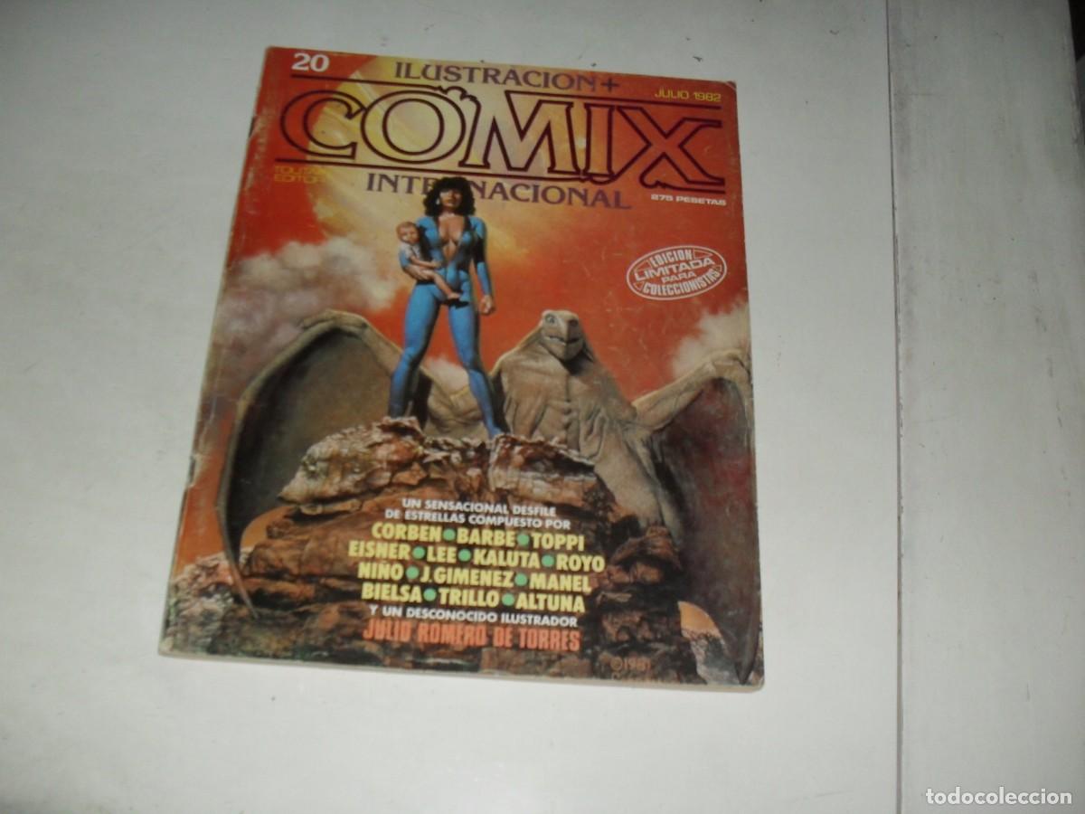 Comics: COMIX INTERNACIONAL 20,CON ARTICULO DE JULIO ROMERO DE TORRES,(DE 70).TOUTAIN,1980.BE