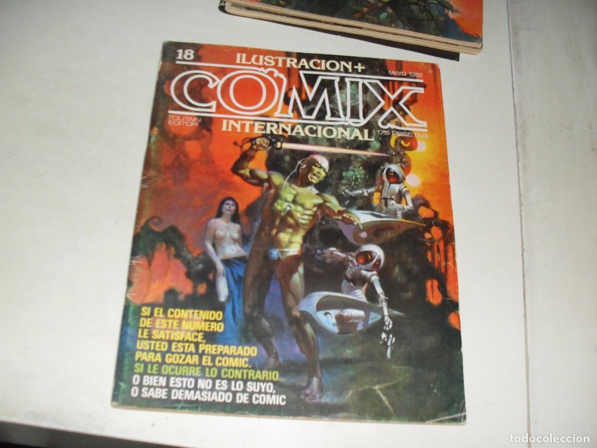 Comics: COMIX INTERNACIONAL 18,CON ARTICULO DE PENALVA,EL DON DE LA ELEGANCIA,(DE 70).TOUTAIN,1980.BE