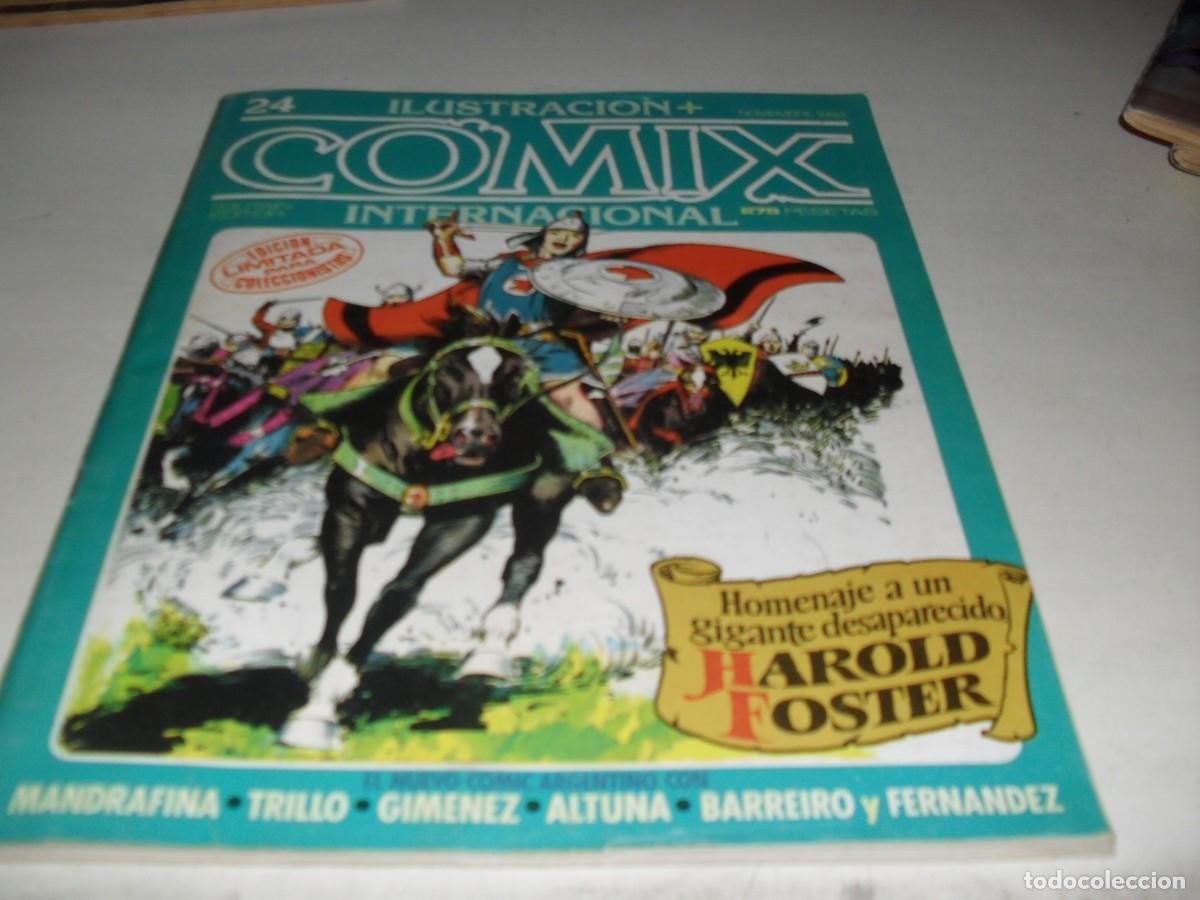 Fumetti: COMIX INTERNACIONAL 24,HOMENAJE A HAROLD FOSTER,(DE 70).TOUTAIN,1980.BE