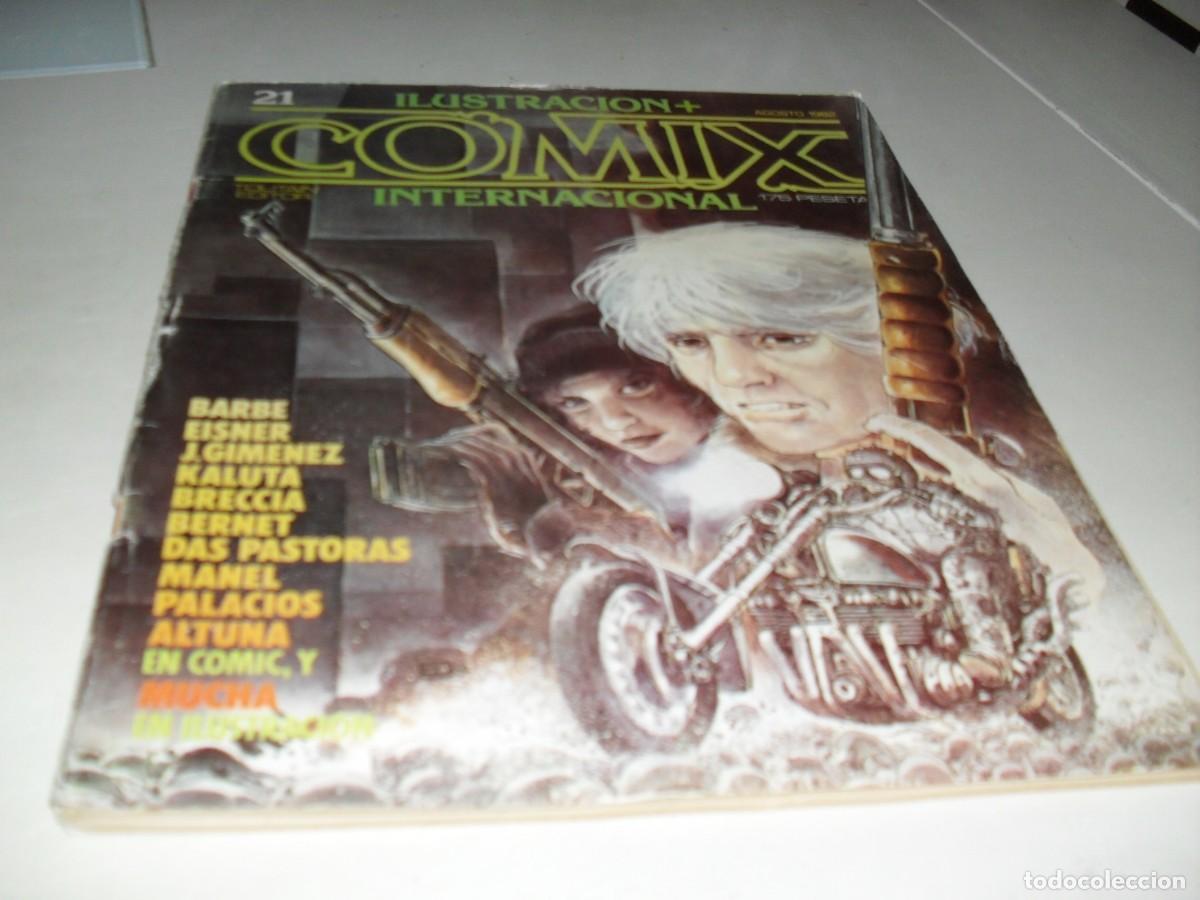 Comics : COMIX INTERNACIONAL 21,ESPECIAL ALPHONSE MUCHA,(DE 70).TOUTAIN,1980.BE