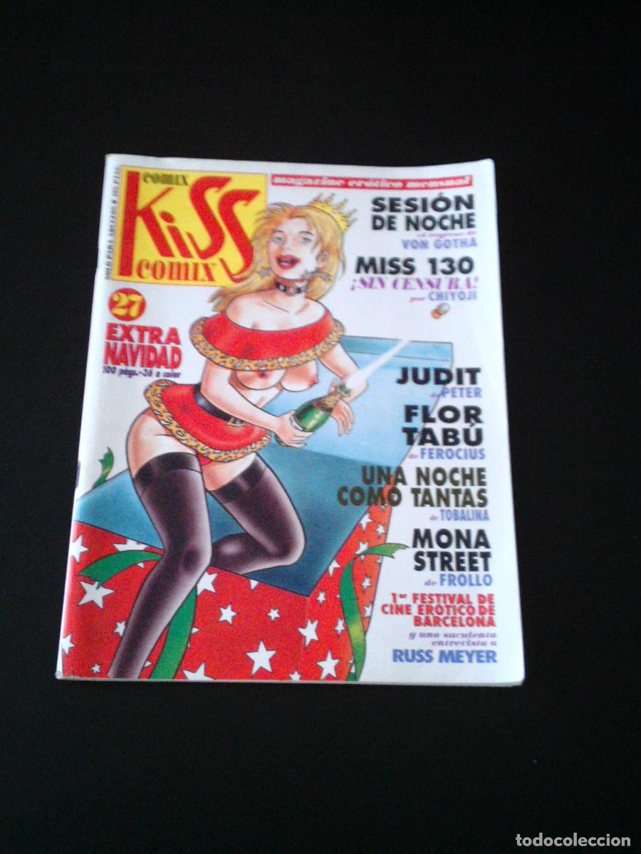 Comics : COMIX KISS COMIX - NUMERO 27 - EXTRA NAVIDAD - MAGAZINE EROTICO- LA CUPULA - MUY BUEN ESTADO -cj204