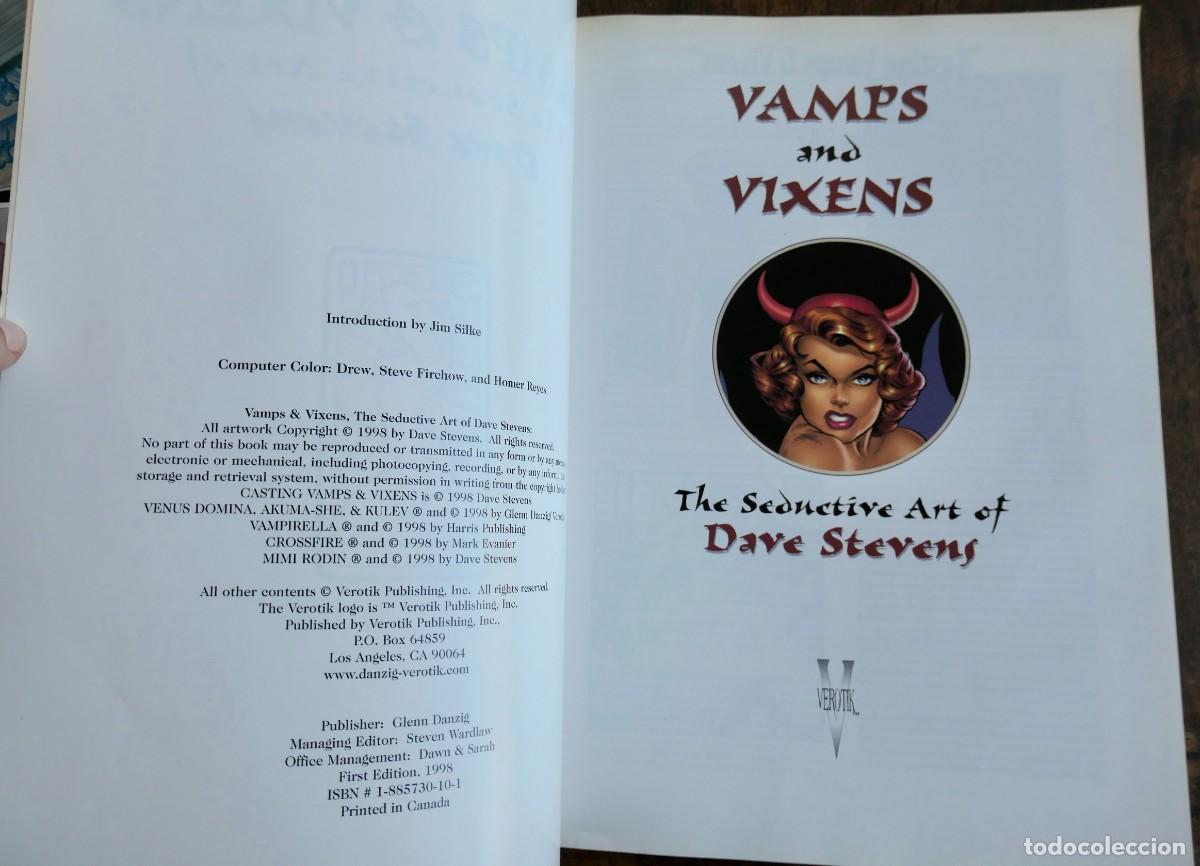 C&oacute;mics: VAMPS & VIXENS- FIRST EDITION 1998 - Foto 2