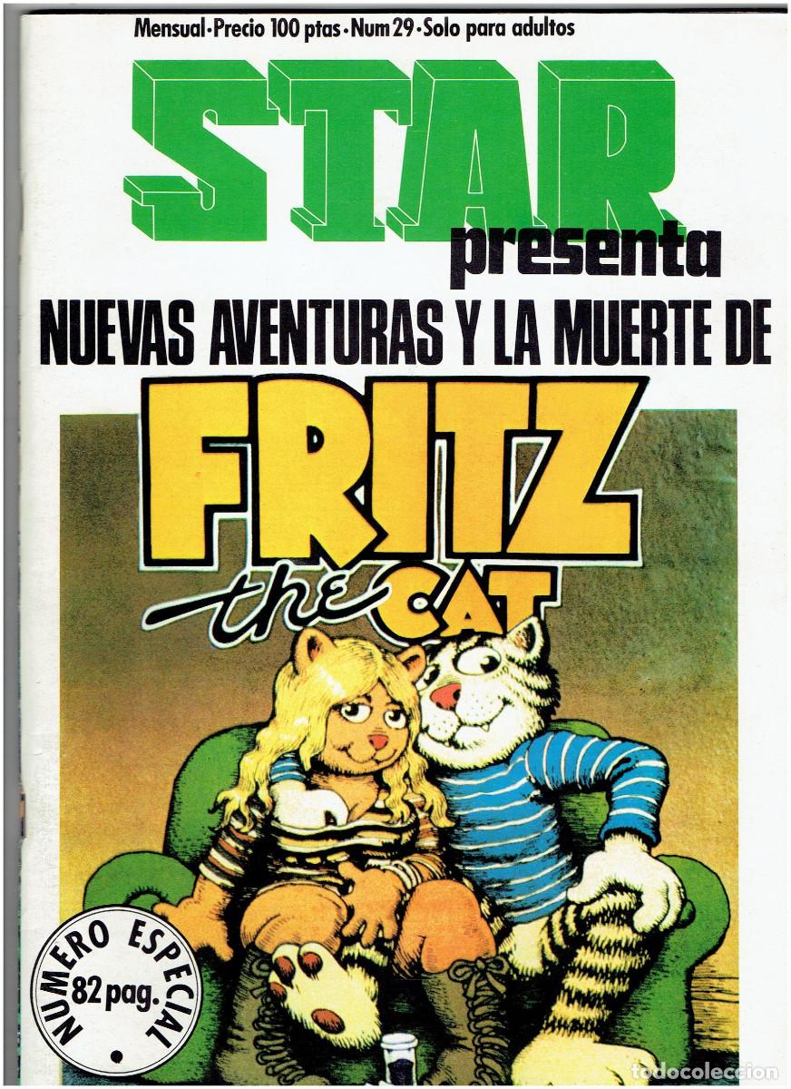 Comics: Archivo * STAR * REVISTA N&ordm; 29 * COMIX UNDERGROUND * PRODUCCIONES EDITORIALES 1976 *