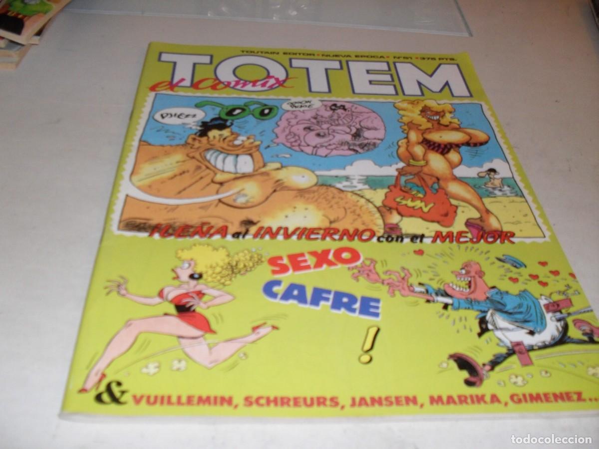 Comics : TOTEM,EL COMIX 51,(DE 67)CON HISTORIETA OZONO,DE JOSE ORTIZ.TOTUTAIN.1986